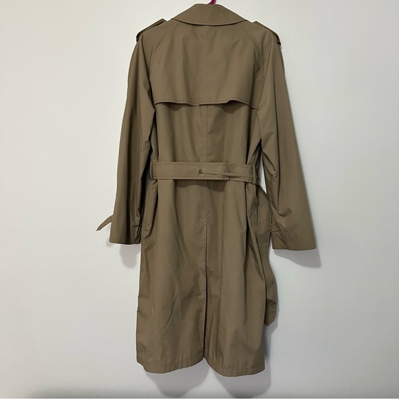 Vintage LONDON FOG Maincoats Mens Removable Liner Belted Trench Overcoat 42 Reg - Picture 7 of 16